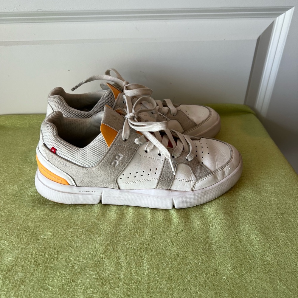 On Running Women's Sneakers - White and Orange
